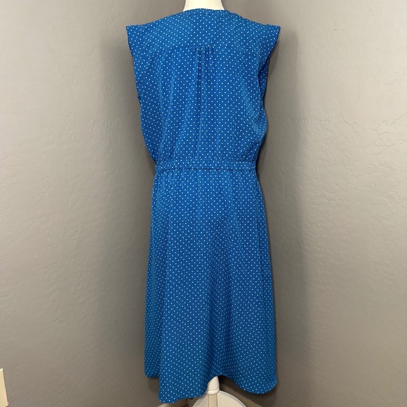 Tommy Hilfiger Classic Sleeveless Dress‎ Tie Waist Size L - Picture 2 of 6